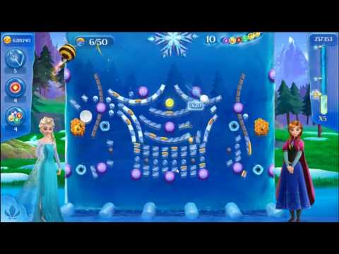 Frozen Free Fall: Icy Shot Level 221 - NO BOOSTERS ☃☃☃