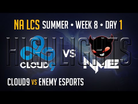 Cloud 9 vs Enemy Esports HIGHLIGHTS | Week 8 Day 1 NA LCS Summer Split 2015 S5 | C9 vs NME W8D1