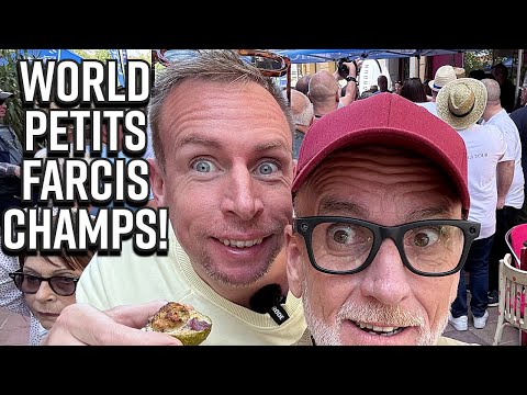 The World Petits Farcis Championships At Cave De La Tour In Nice!🇫🇷🍆