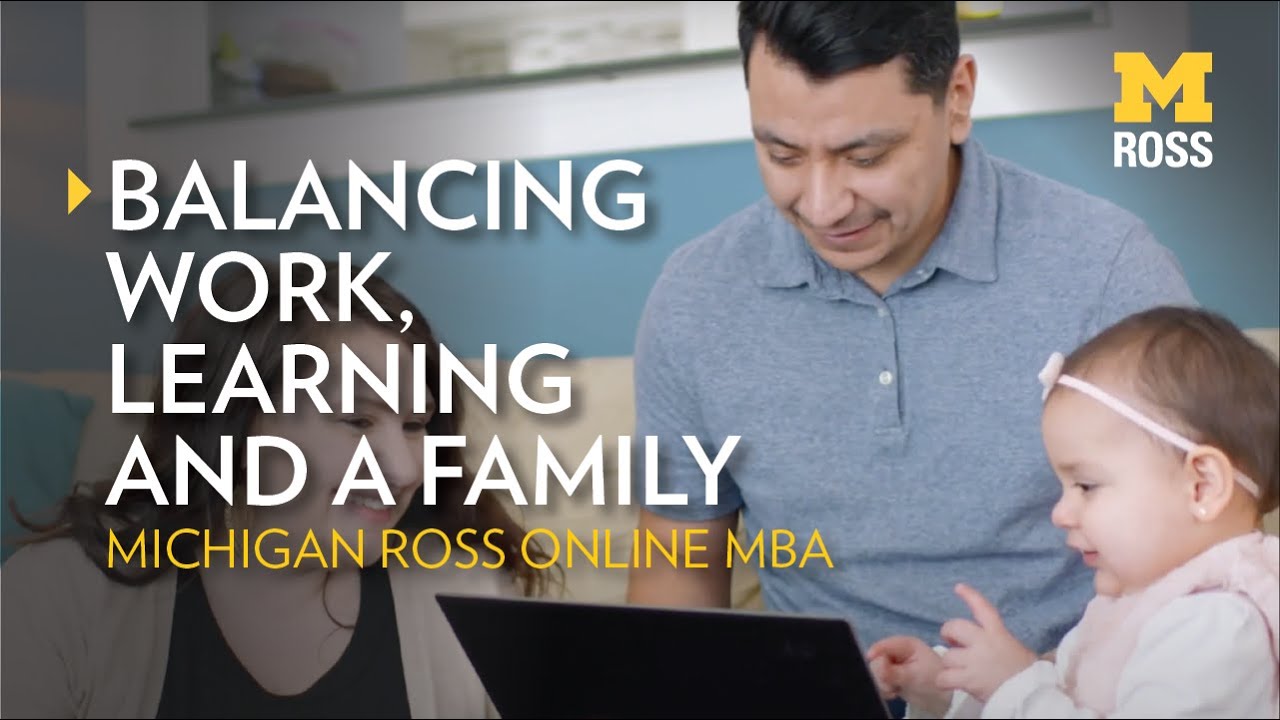 An online MBA and maintaining a work-life balance