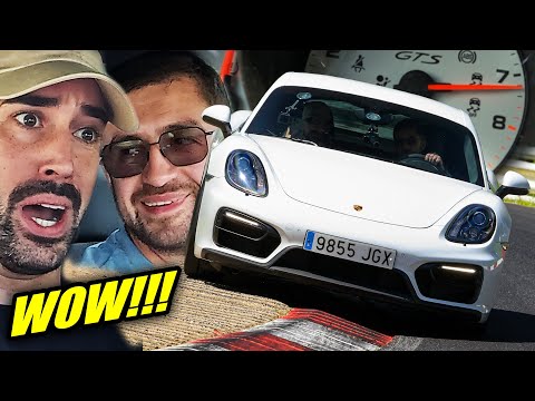 BLOWN AWAY🤯 by His Porsche Cayman 981 GTS! // Nürburgring