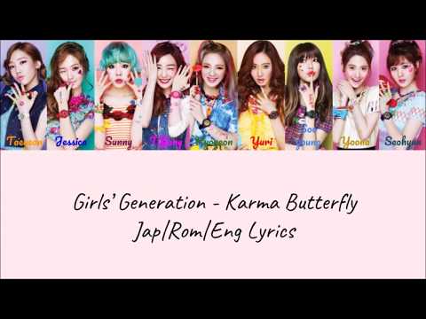 download lagu mp3 mp4 Karma Butterfly Snsd Lyrics, download lagu Karma Butterfly Snsd Lyrics gratis, unduh video klip Karma Butterfly Snsd Lyrics