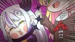 【手描き】ドＭなラプちゃん！【音乃瀬奏/大空スバル/ラプラス・ダークネス/ホロライブ/切り抜き】【切り抜き漫画】