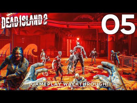 Dead island 2 Walkthrough Gameplay Part 5 (CO-OP)  - [PS5] - No Commentary