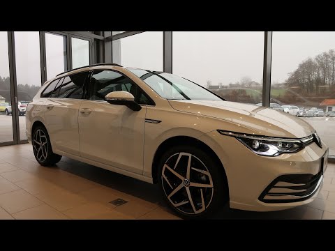 2021 Volkswagen Golf 8 Variant 2.0 TDI Style (115 hp) - Visual Review by Supergimm