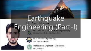 Introduction to Earthquake Engineering (Part 1)
