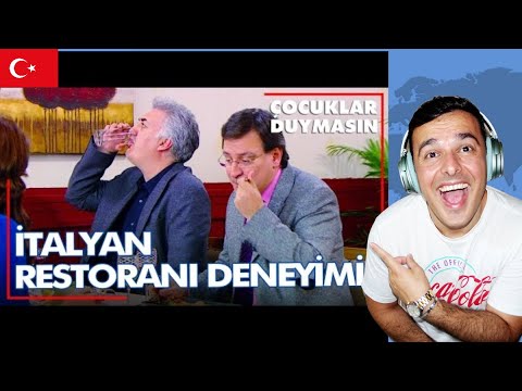 Haluk İtalyan Restoranına Giderse… | Çocuklar Duymasın 😂İtalyan Tepkisi 🇹🇷