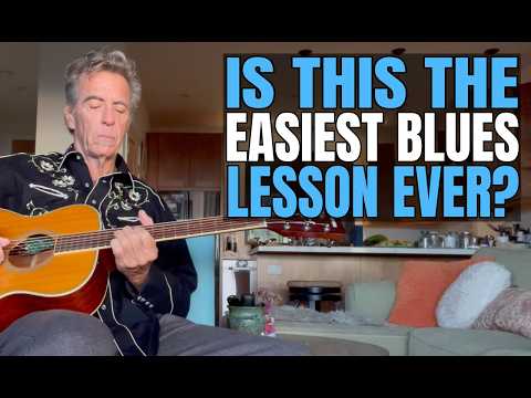 The Easiest Blues Guitar Lesson You'll See On YouTube