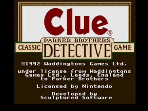 clue super nintendo rules