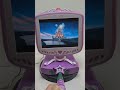 Disney Princess LCD TV And DVD Player Working Test Yellow Fish Vintage