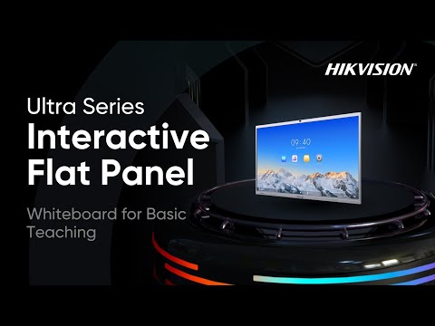 Hikvision Interactive Flat Panel Ultra Series – Whiteboard for Basic Teaching