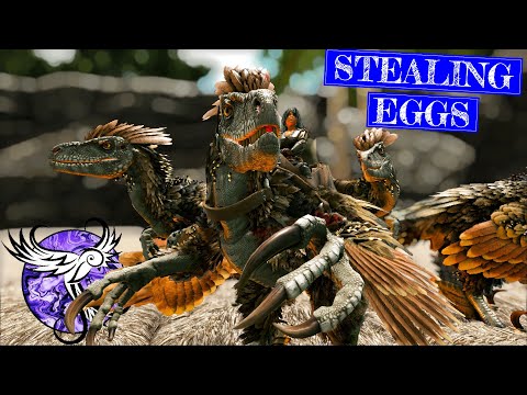 STEALING DEINONYCHUS EGGS | RLArk - EP11 | ARK Survival Evolved