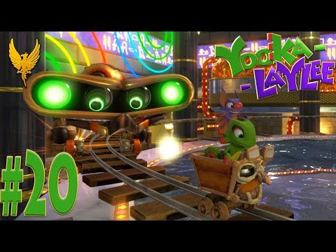 Let's Play: Yooka-Laylee [Blind] - #20 "I.N.E.P.T.  World 4 Boss!"