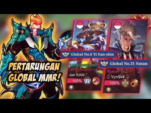 MATCH KERAS! LAWAN 2 TOP GLOBAL HERO SEKALIGUS! MMR CLAUDE GW DIPERTARUHKAN! | MLBB - Meppostore.id
