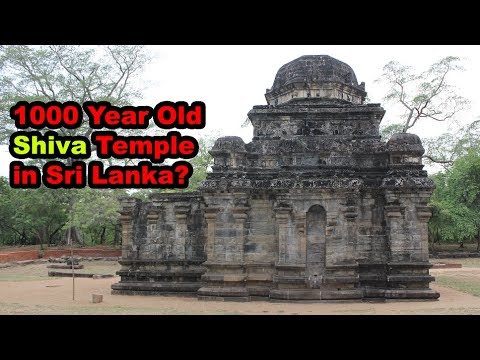 Oct 9, 2018 - 1000 Year Old Hindu Temple in Sri Lanka - Built by Indian King