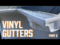 DIY Vinyl Gutters