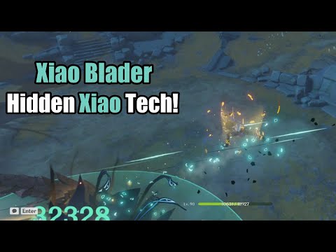 Hidden NEW Xiao Tech | Xiao Blader | Genshin Impact