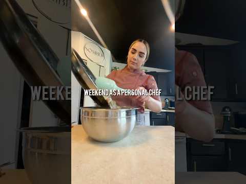 What a weekend looks like for gluten free personal chef #cheflife #glutenfree #personalchef #food