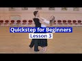 Quickstep for Beginners Lesson 3 | Natural Spin Turn