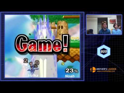 Melee @ Ross's #1: Singles Grand Finals - Hulka (Luigi/Falco) vs Noah (Falco)