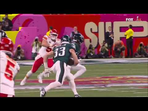 Patrick Mahomes THROWS A INSANE PICK 6 TO Cooper DeJean Chiefs vs Eagles Super Bowl 59 😱