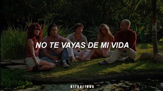 RBD - Hace Un Instante [Letra]