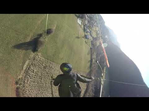 Spiral landing technique