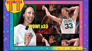 Tina Tries Reacting - Larry Bird: Greatest Passer (Re-edit with New Footage) | First time watching