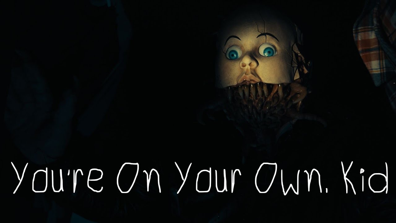You're On Your Own, Kid - Horror Short Trailer [9 year old, is pursued by a creature in her home]