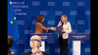Socialinio klimato fondo sutarties tarp Lietuvos ir Europos Komisijos pasirašymas