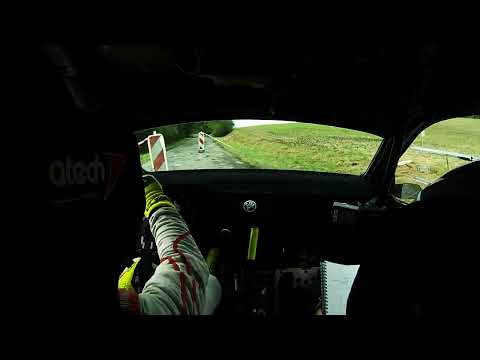 Rally Vyškov 2025 - RZ2 Hvězdlická - Karel Kupec & Petra Kamencová, Škoda FABIA R5 onboard
