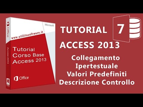 Access Corso Base: Agenda Telefonica - Collegamenti - Tutorial 07