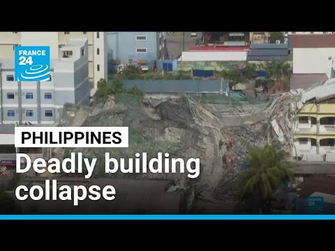 Philippines: Deadly building collapse traps workers in Manila