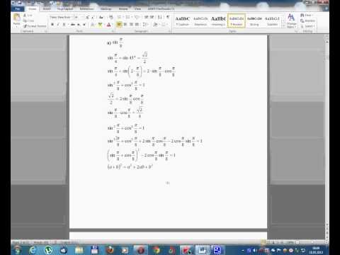 Trigonometrie --Lectia 7-