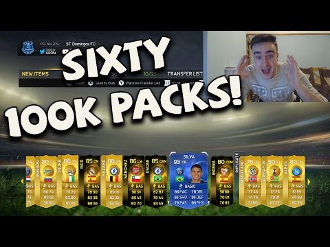 60 X 100K PACKS!!! OMFG ANOTHER TOTY!!! - Massive Fifa 15 TOTY Pack Opening With TOTY In A Pack!