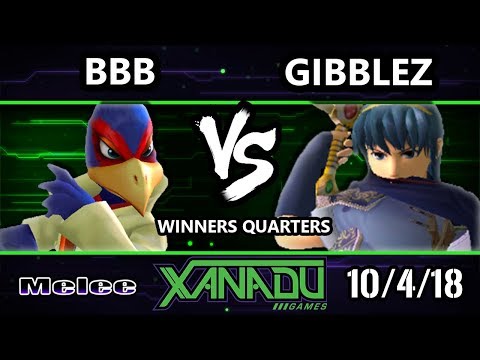 S@X 270 SSBM - BBB (Falco) Vs. Gibblez (Marth) Smash Bros. Melee Winners Quarters