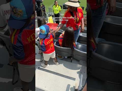lamine's little bro 🥹 #FIFAWorldCup #YouTubePartner