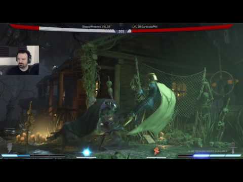 Injustice 2 2nd MP Set Gameplay pt2 - Dr. Fate vs. Black Adam