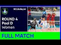 Dinamo MOSCOW vs. Lokomotiv KALININGRAD Region - CEV Champions League Volley 2021 Women Round 4