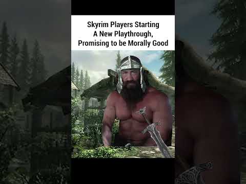 Every skyrim player ever. #gaming #skyrim