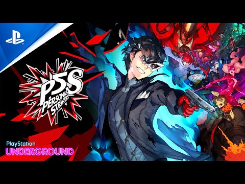 Part of a video titled Persona 5 Strikers - Gameplay | PlayStation Underground - YouTube