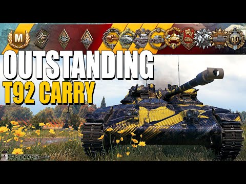 T92: 4.6k damage, 8 tanks destroyed - World of Tanks