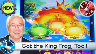 King Fu Frog Spirits Slot Machine Nice Bonus with the King Frog