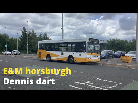 E&M horsburgh Dennis dart MPD (SN06 BSO) service:X40