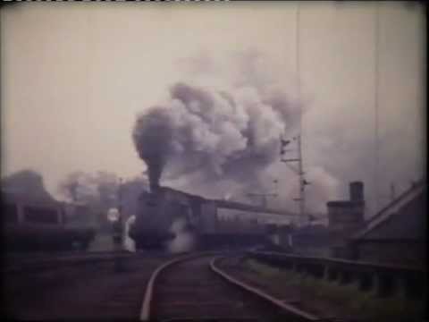 Steam in Scotland in the Sixties (Archive Film) Part 1 -A4 locomotives