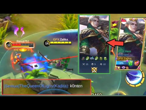 ALUCARD GREEN SKIN + FULL GREEN BUILD ITEM ! AUTO 1 VS 5 ! FAST KILL - Shizuke