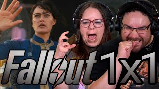 Fallout 1x1 REACTION | Season 1 Episode 1 The End | Prime Video