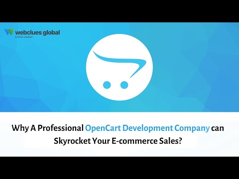 Why A Professional OpenCart Development Company can Skyrocket Your E-commerce Sales?