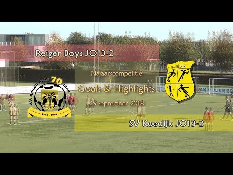 Reiger Boys JO13-2  - Koedijk JO13-2 (29-09-2018)
