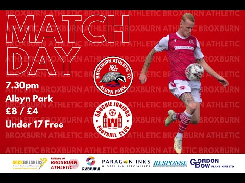 Broxburn Athletic v Sauchie Juniors